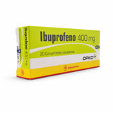 Ibuprofeno 400 mg Comprimidos x20 Opko