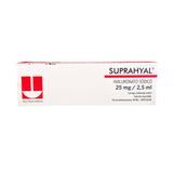 Suprahyal Hialuronato Sódico 25 mg/2.5 mL