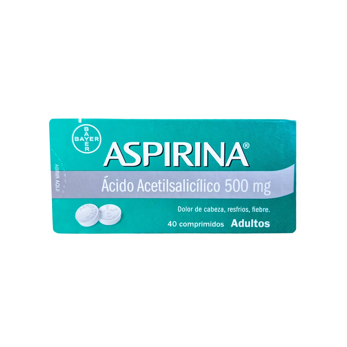 Aspirina 500 mg Comprimidos Bayer