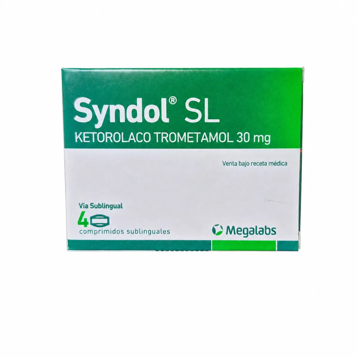 Ketorolaco Trometamol 30 mg Comprimidos Sublinguales (Syndol SL) Megalabs
