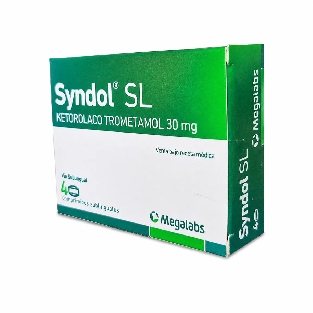 Ketorolaco Trometamol 30 mg Comprimidos Sublinguales (Syndol SL) Megalabs