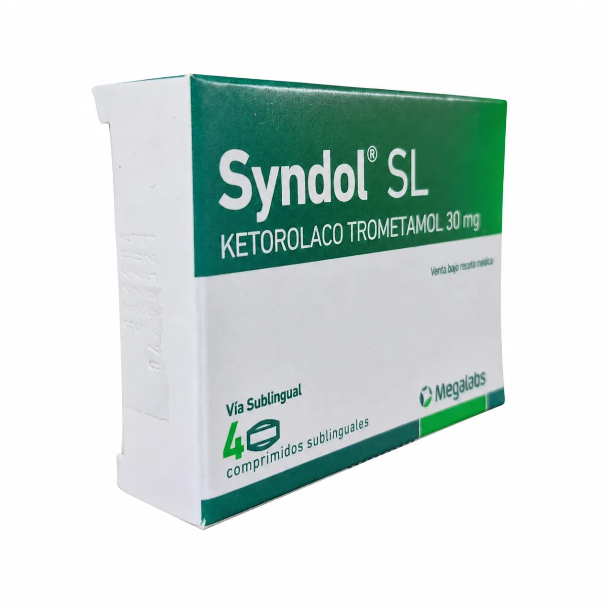 Ketorolaco Trometamol 30 mg Comprimidos Sublinguales (Syndol SL) Megalabs