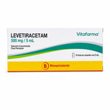 Levetiracetam 500 mg/5 mL Solución Concentrada para Perfusión Vitafarma (x10)