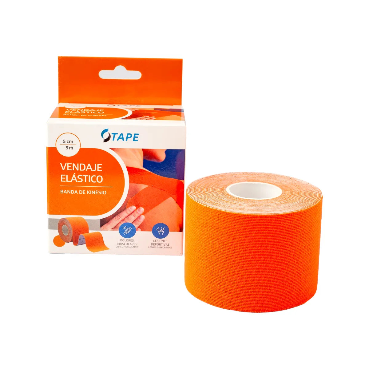 Cinta Kinesiológica Tape 5cm x 5m COLORES Unidad