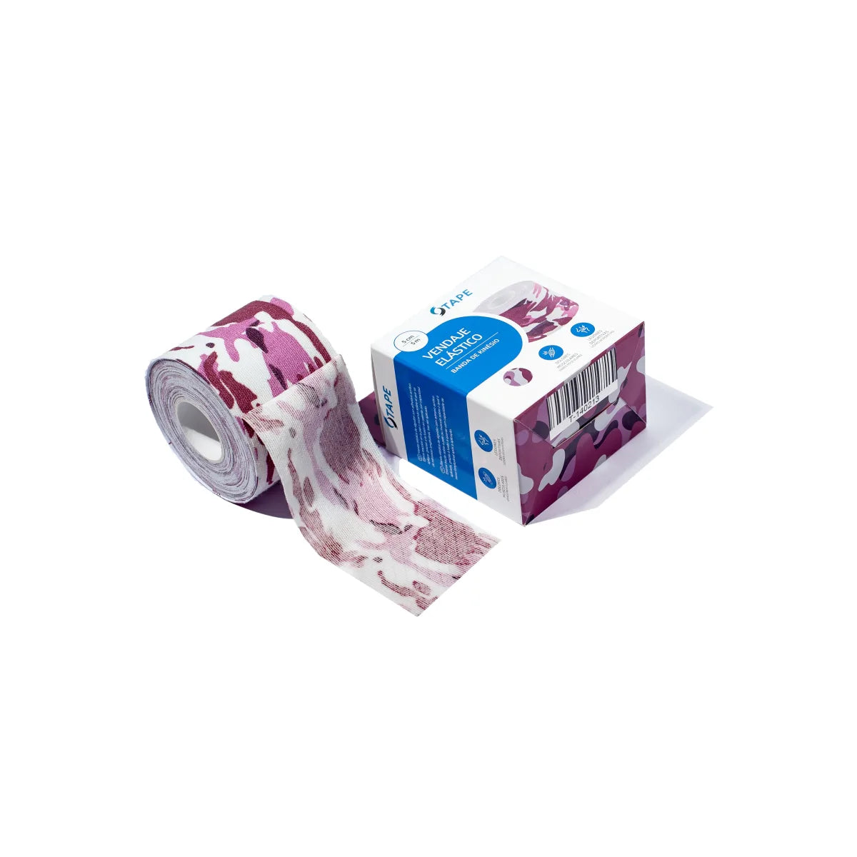 Cinta Kinesiológica Tape 5cm x 5m COLORES Unidad