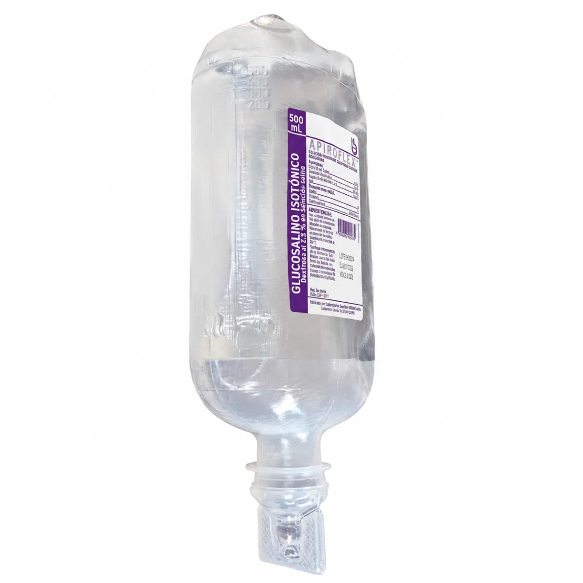 Suero Glucosalino Isotónico 500mL Inyectable x20 Fresenius Kabi