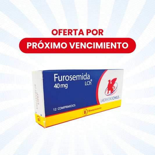 OFERTA Furosemida 40mg Laboratorio Chile
